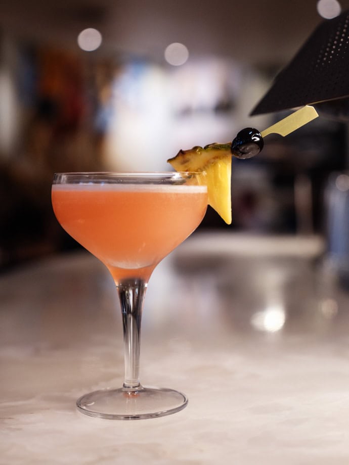 0009 - 2021 - Quod Restaurant & Bar - Oxford - High res - Cocktail Basil Daiquiri - Web Feature