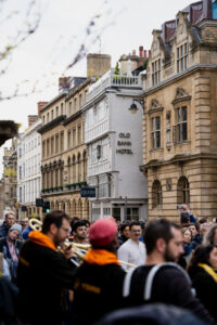 A7R02187 - 2023 - High Street - Oxford - High Res - May Morning Celebration Old Bank Hotel - Web Feature